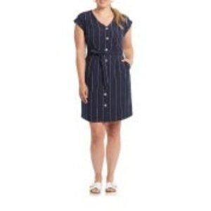Tribal Button Front Dress~ Nautical